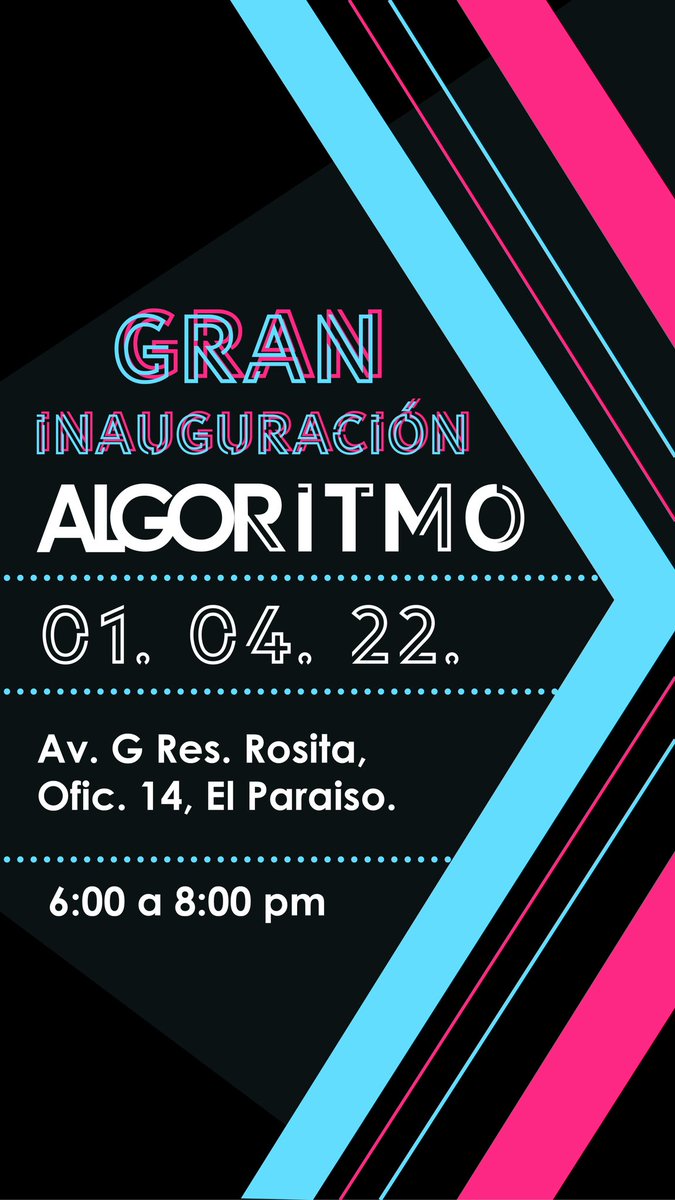 algoritmo_ve's tweet image. Que comience el ritmo!!!