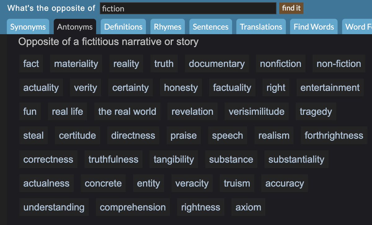 Calling books about reality "non-fiction" is like calling meat "non-fish", or life "non-death". It's not quite the same. We should find a better word.