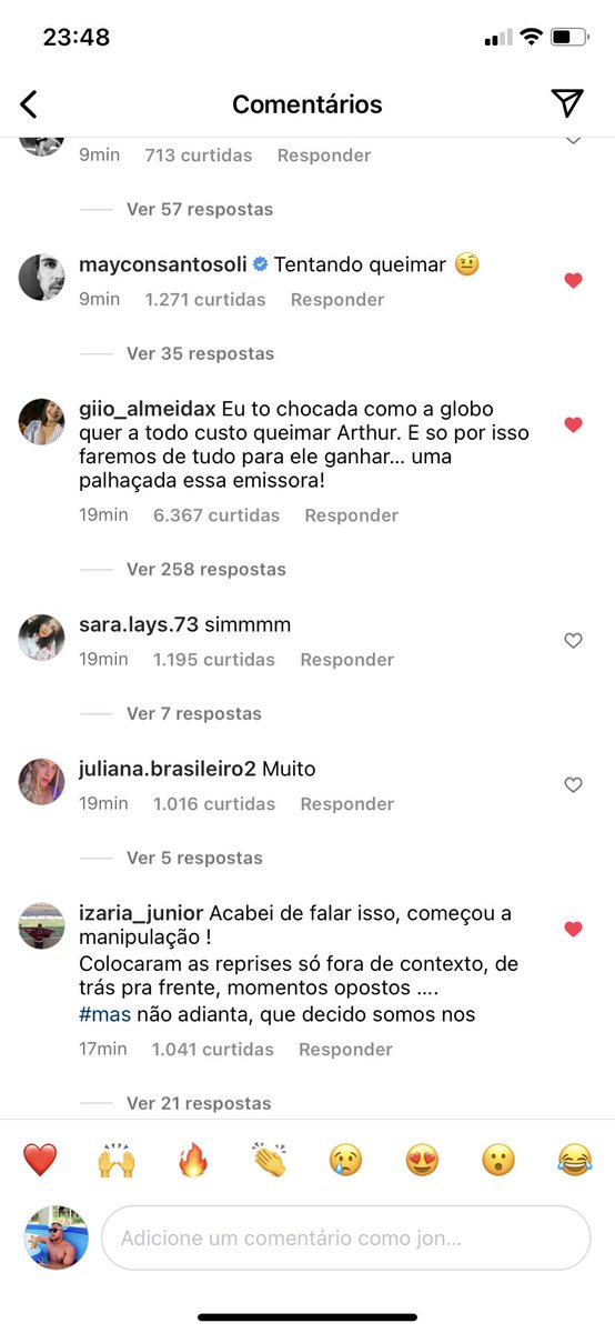 _JonatasNery's tweet photo. A reação do Instagram 🗣

ARTHUR MERECE RESPEITO https://t.co/cVV44EtYSw