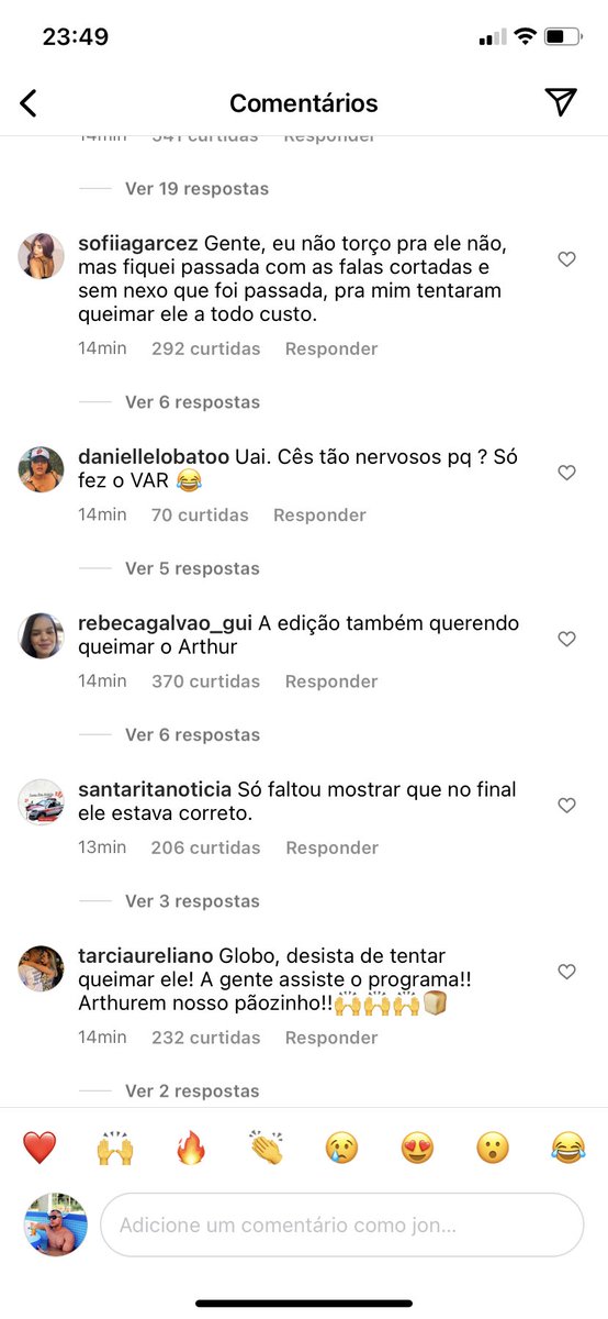 _JonatasNery's tweet photo. A reação do Instagram 🗣

ARTHUR MERECE RESPEITO https://t.co/cVV44EtYSw