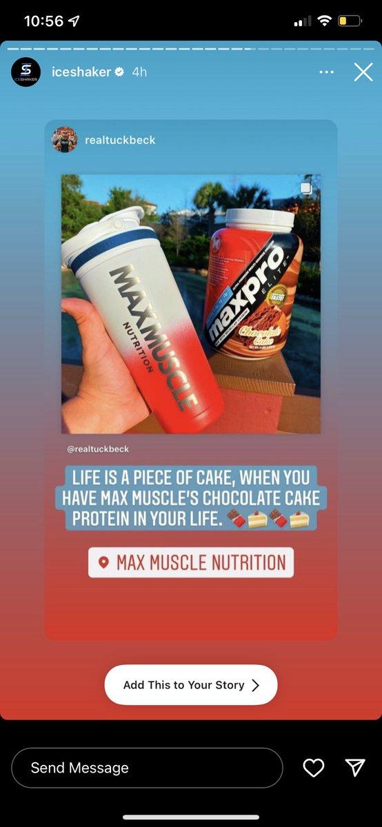 TuckBeck's tweet photo. My local Max Muscle!!! Ice Shakers!!! Even Max Muscle itself shared my pic I posted today!!! It’s all about Max Muscle baby!!! 🔥💪🏽🔥
.
#Protein #MaxMuscleSportsNutrition #MaxProElite #MaxPro #Bodybuilder #Fitness #MaxMuscleAmbassador #FitnessMotivation #MaxMuscle 💯 https://t.co/wTKLCmh2l5