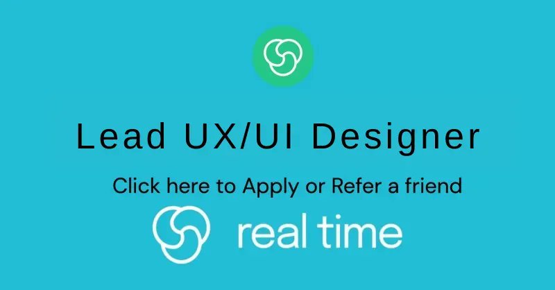#NowHiring

Lead UX/UI Designer

This is an amazing opportunity to work with multiple teams with a focus on human-centered design (HCD) around UX/UI. 

Apply now or learn more about the role realtimeaustralia.com/job-search/?jo…