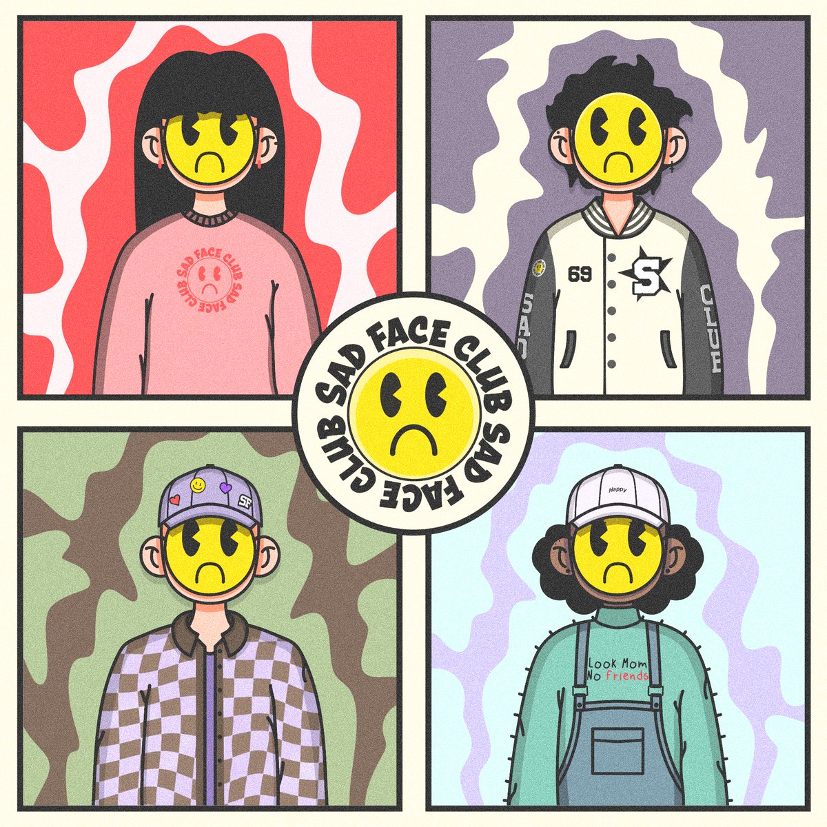 SadFaceClubnft's tweet photo. SAD FACE CLUB!! 💛 BIG LAUNCH COMING SOON…

#nfts #nft #NFTCommunity #opensea #PolygonNFT #NFTcollection #NFTProject https://t.co/5eJn1mqH4r