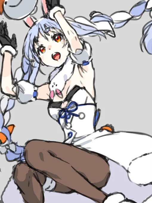 色ラフ出来た 