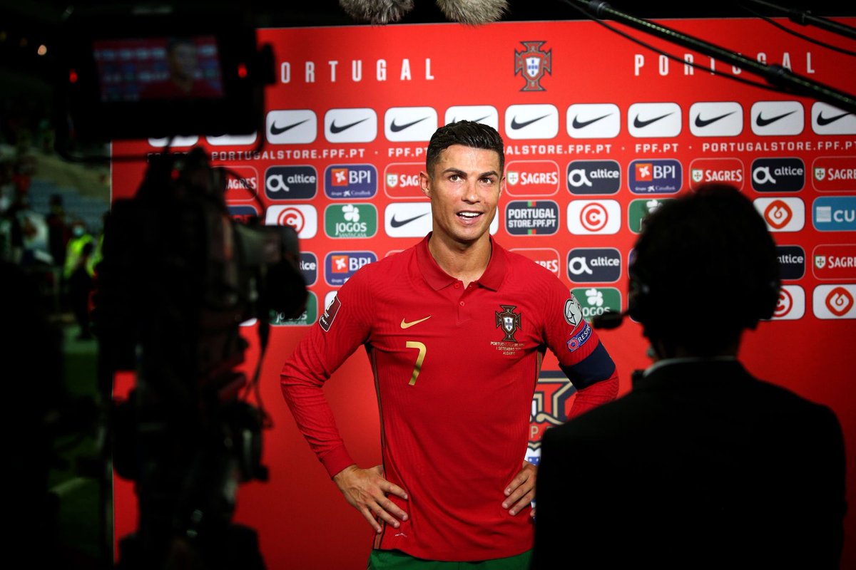 SportsR3public's tweet photo. Cristiano Ronaldo - “A World Cup without Cristiano? No, it would have been a World Cup without Portugal and that was never happening.” 

#PORMAC #CristianoRonaldo #CR7 #Portugal https://t.co/580XJ1huPt