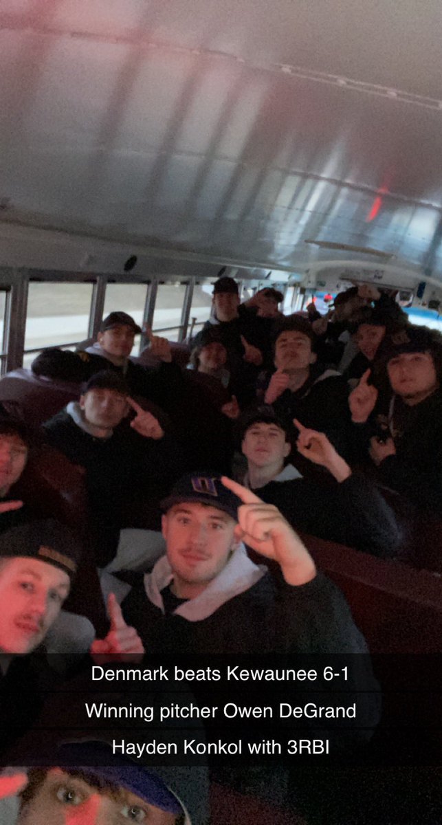 WIBallCentral's tweet photo. First of the year…Defending state champion Denmark picks up right where it left off, beating Kewaunee 6-1 in its season opener. https://t.co/EecKKRr3ZI