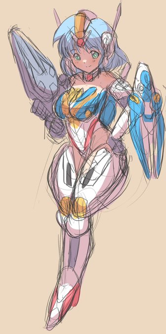 エアリアルさんラフ 