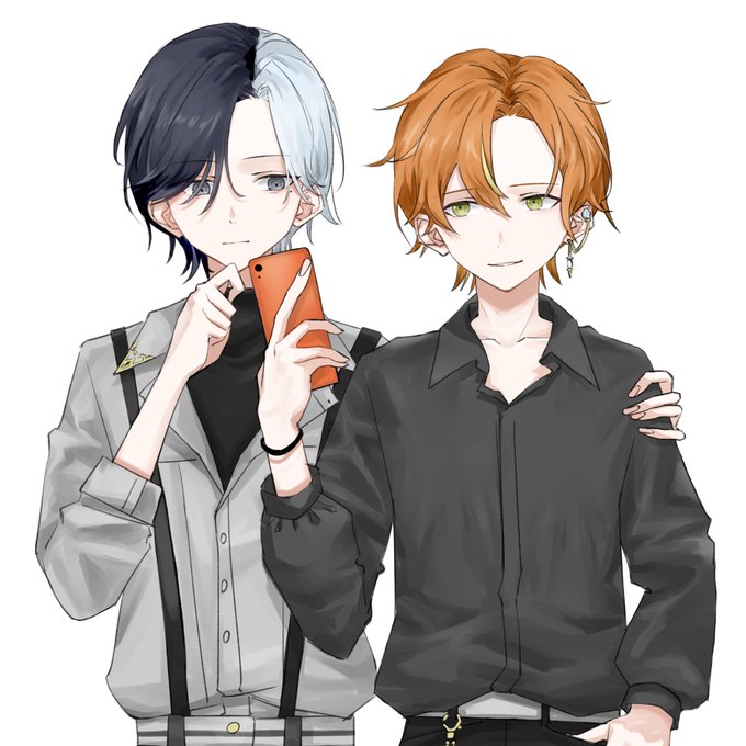 センター分けのtwitterイラスト検索結果