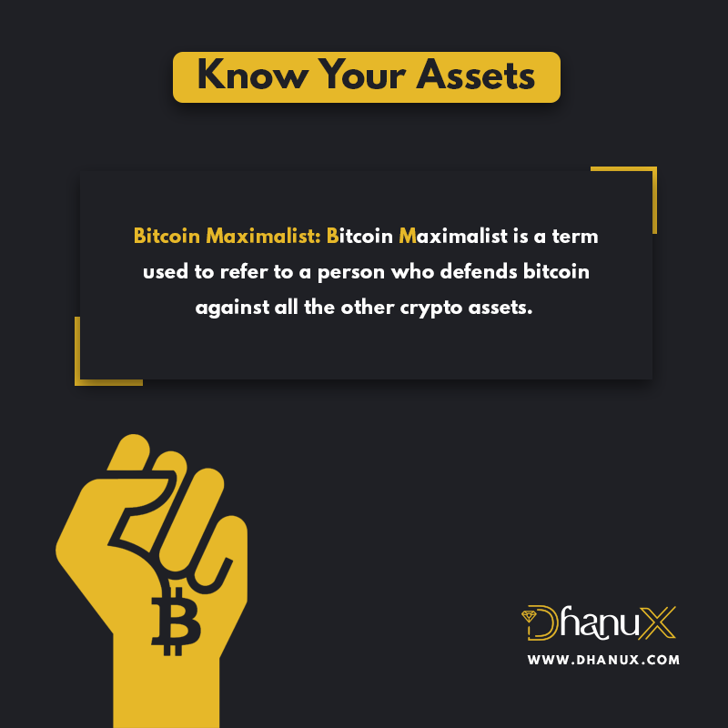Jumboblockchain's tweet photo. Are you a Bitcoin Maximalist?
Tell us in the comment section below!
Visit https://t.co/zT9Jws6R0j for more such information!
#dhanux #KnowYourAssets #bitcoin #bitcoinmaximalist https://t.co/KHLs9pr6k7