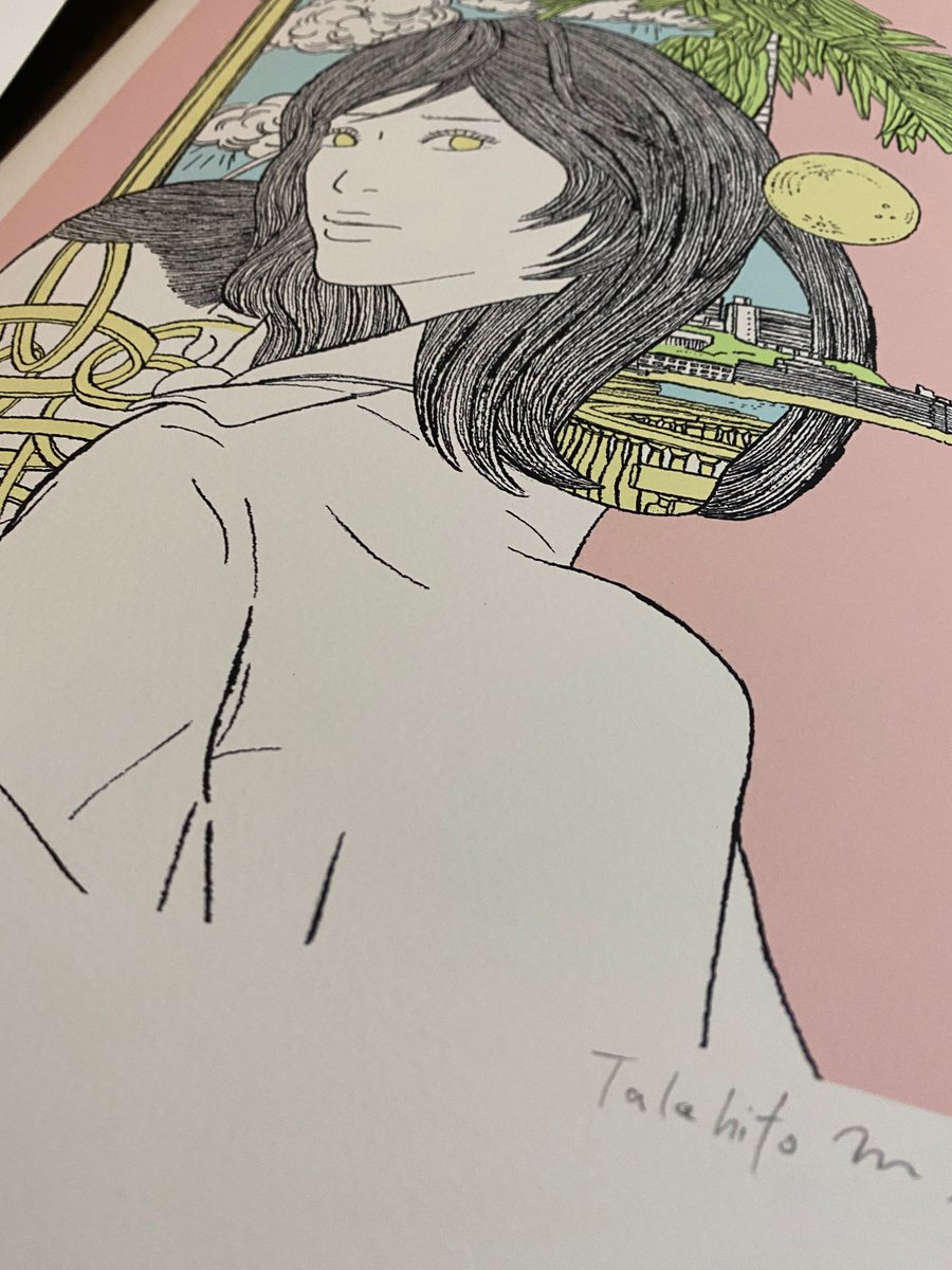 カネコアツシさんとの二人展、作品がいったん我が家にやって来ました。大きい! これはいいなあ、欲しいなあ。 