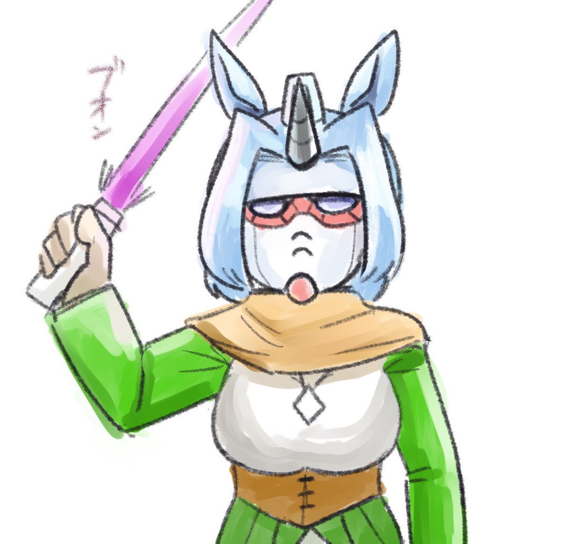 センシ恥部一枚。思ったより描いてた 今月描いた絵を晒そう 」カップヌンチャン新発売のイラスト