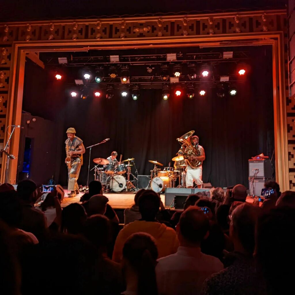 dvrocknroll's tweet photo. Sons of Kemet and Melanie Charles with a surprise appearance by Billy Woods?!?! https://t.co/ecrevAJ0vF https://t.co/CQaL350pKT