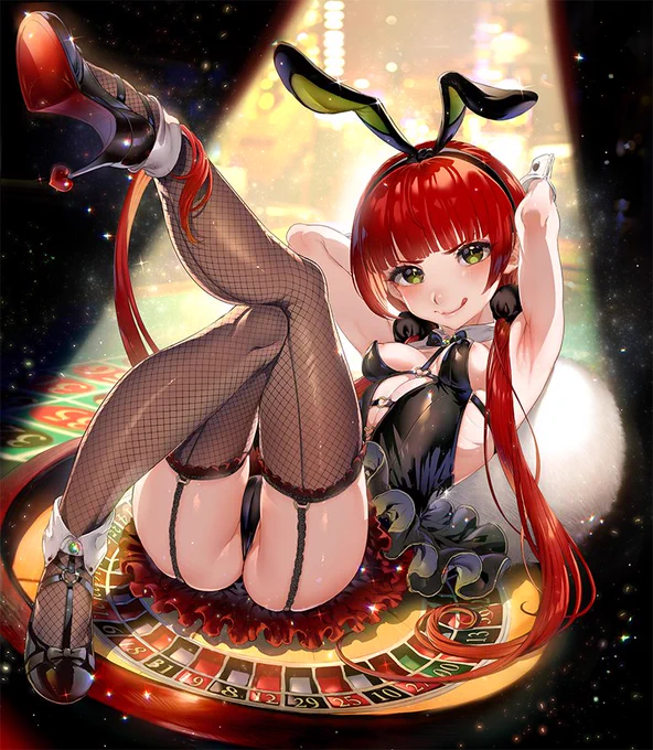 池咲ミサ氏が描く小悪魔ビッチのバニーガール「美園 りんご」を1/4スケールで立体化!
クリア感のあるフリルや髪の表現、光沢を使い分けた衣装の質感、ルーレット柄の台座など、イラストの世界観を追求した仕上りです。

国内:https://t.co/iScPXqOVyf
overseas:https://t.co/pQZISZYs6x 