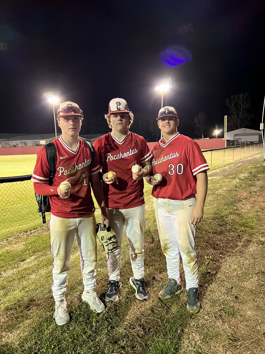 What a night to be a redskin. Pitched the first game sat 85-87 and new pr of 89!!  Hit 2 bombs in the second game. 2 big conference wins over westside.     <a href="/Skins_Baseball/">Pocahontas Baseball</a> <a href="/AR_Sticks/">Sticks Baseball</a> <a href="/noahbsanders/">Noah Sanders</a> <a href="/EvanHamm/">Evan Hamm</a> <a href="/PBR_Arkansas/">Brian Walker</a>