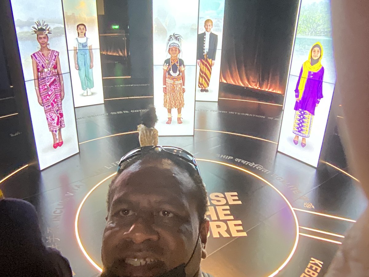 PVaciloa's tweet photo. Checking out the country pavilions @expo2020dubai https://t.co/2x84eGXDzi