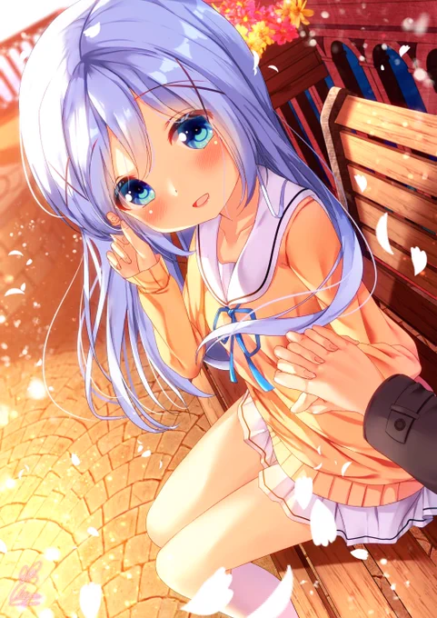 #今月描いた絵を晒そう 
今月もチノちゃんたくさん描きました!
今月は8枚!!!新記録✨ 
