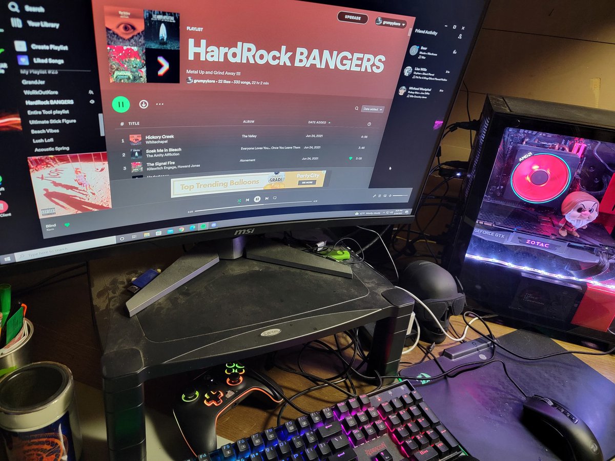 grumpykore's tweet image. Grumpy WoRkin' and LuRkin' GOOOOO 🤘🔥🤘Pop The Follow YO !!!  #Metal #Sidework #HardRock #metalcore #NewRock #gamers #Spotify