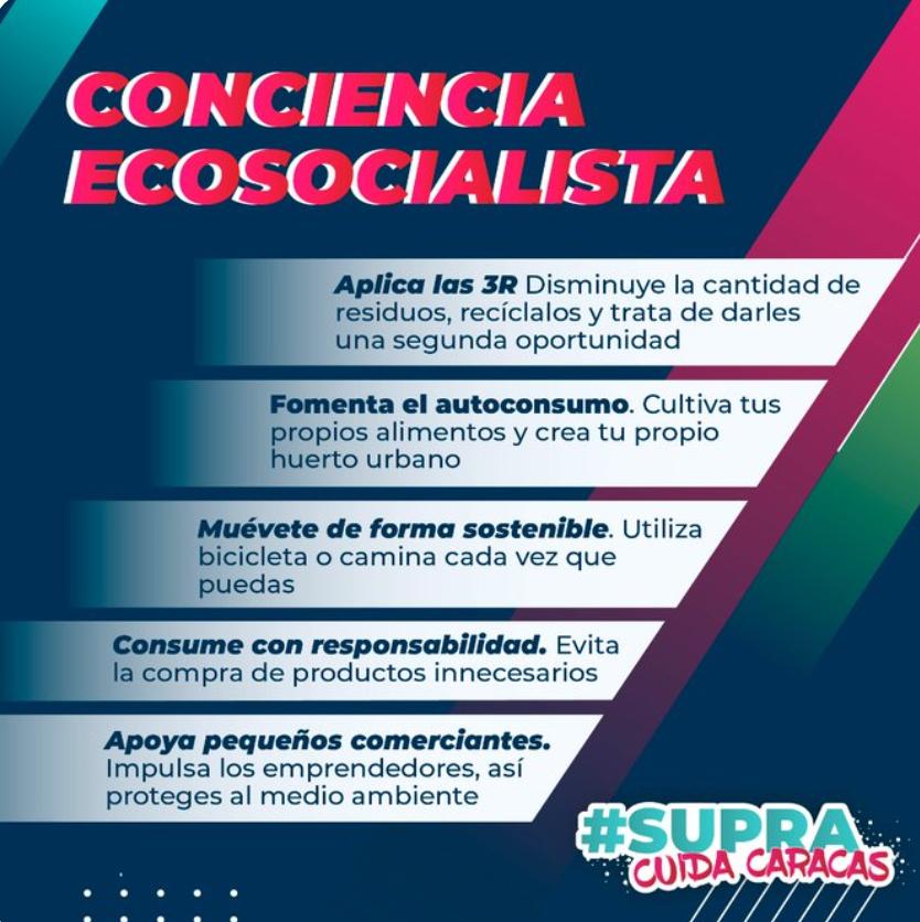 #29Mar Tu también puedes realizar un aporte a la construcción de una Caracas hermosa y ecológica #CaracasEcológica #VolvemosAlAula @Joselopezpsuv @gestionperfecta @jaarreaza