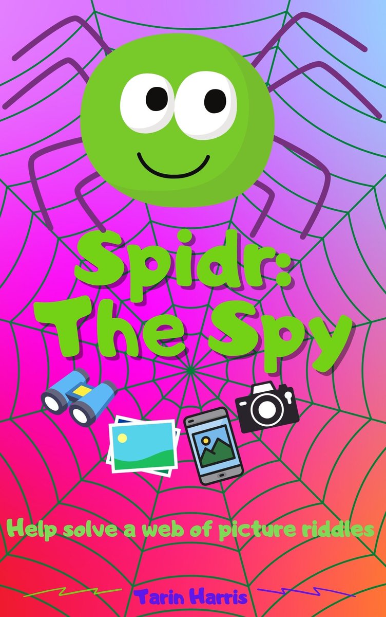 So proud to share the cover of my next children's book. It’s about a spider name SPIDR who happens to be a spy. Coming soon!

Trust...Make...Believe 💚