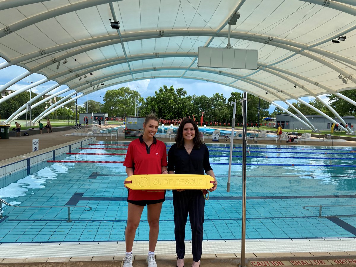 Thanks Delaney Caldwell and team for the intro to @YMCATopEnd's impressive Parap and Nightcliff Pool, and our programs to support young people through sport and recreation.