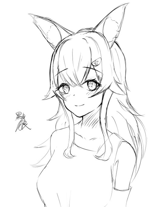 ミオちゃん落書き🌲 
