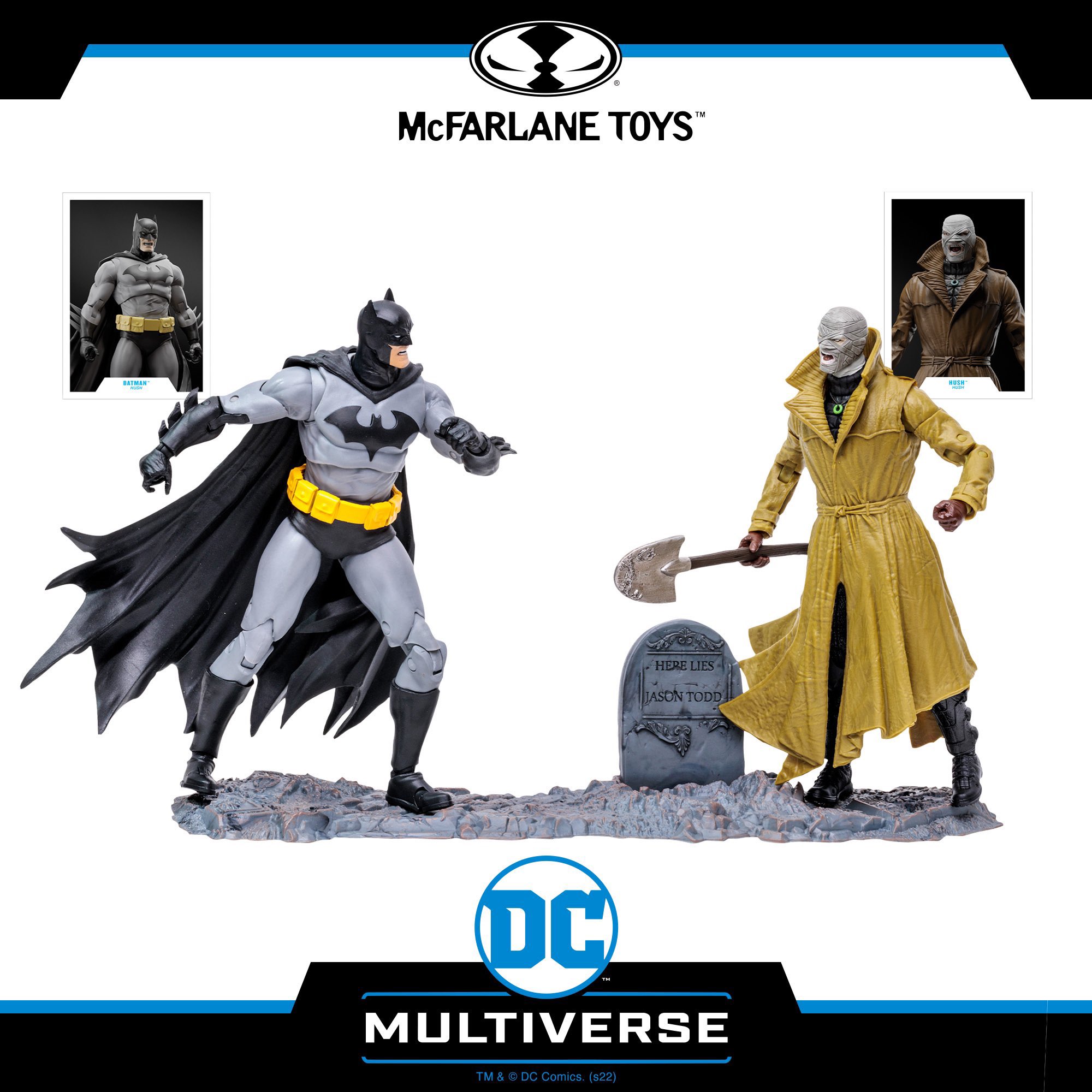 マクファーレントイズ DCマルチバース ルシウス・フォックス& バット