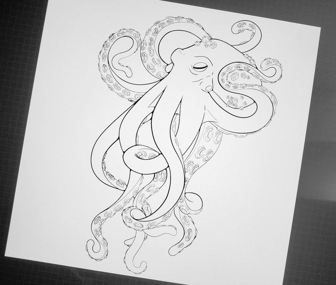 I started drawing again ^^  Drawing this for a thigh tattoo I'm planning on getting (hopefully) this
