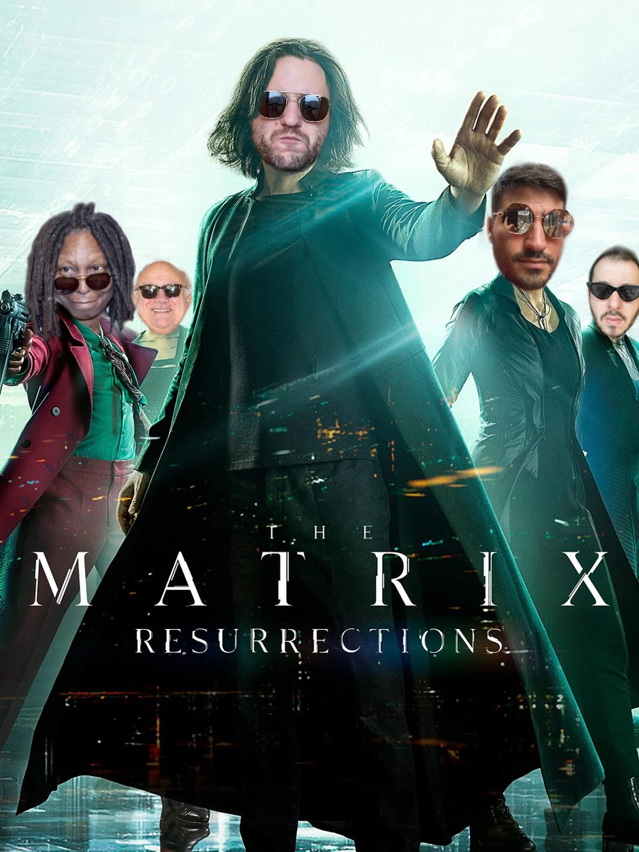 🤖#Podcast🦖 @CocoHitsNY <a href="/absidell/">Abie Sidell</a> 

#TheMatrixResurrections 

-Should they have called this #TheMatrix  8.0?

-Are those eels organic or robotic?

-Would you rather be New #Smith or New #Morpheus?

We answer these questions and more!

podcasts.apple.com/us/podcast/rob…