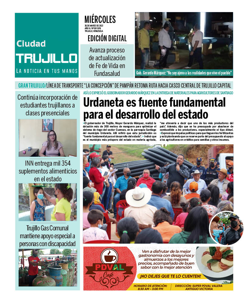 #FelizMiércoles   Esta es nuestra portada de hoy #30Mar
¡La noticia en tus manos!