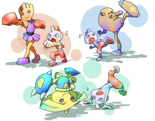 Tyrogue's evolutions.  Pokemon pictures, Pokemon, Pokemon go