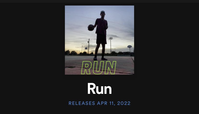 IamCharliegist's tweet photo. https://t.co/628IvQvtnq

Pre save / Pre add “RUN” dropping to all platforms April the 11th SAVE THE DARE !! 

I know lots of y’all enjoyed this song on YouTube :) your welcome 🙏 https://t.co/tqt6iIi3xi