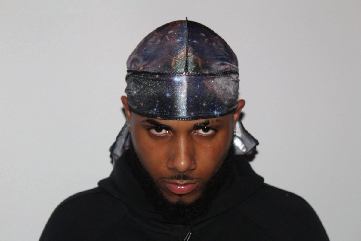 DrippyRags's tweet photo. Star Struck nebula Designer Durag. Gets yours now! https://t.co/lPoRDXdMv3