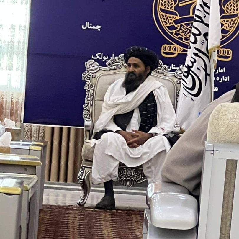 zabehss's tweet photo. د «قوش تیپې» کانال ملي پروژې د پرانیستې په موخه د ریاست‌الوزراء لومړی مرستیال ملا عبدالغني برادر اخوند مزارشریف ښار ته ورسېد. https://t.co/rhpORHiS99