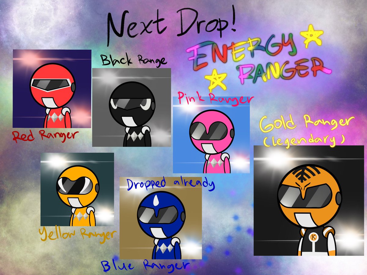 TriAngelpen's tweet photo. Next Drop!! #036-#041

🔥⭐️ENERGY RANGER⭐️🔥

Red, Black, Pink, Yellow and Blue Rara Rangers Plus Gold Legendary Ranger!! 
THIS FRIDAY😍🌈
https://t.co/c66gtajOge

Don't Forget toGet Free Item
"Pink Tiger Kibo"

#NFTCommunity #NFTGiveaway #PARASnft #NFTTHAILAND #nftcute #nft https://t.co/4M4QDYikJW