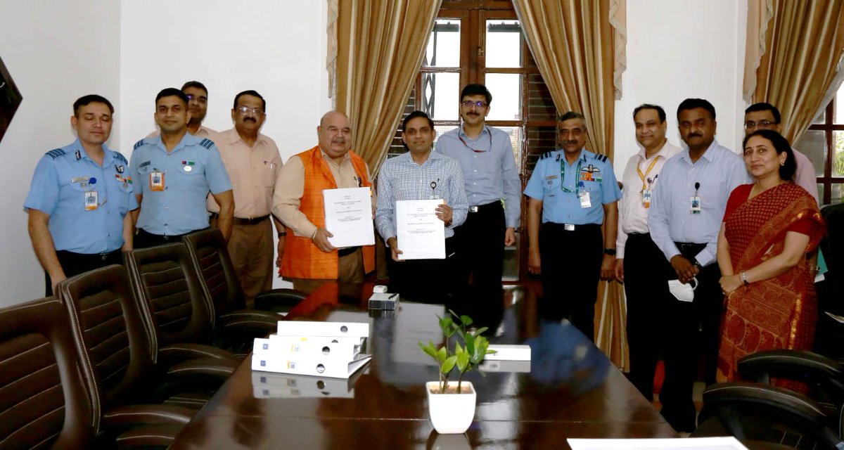 BEL's Bengaluru and Hyderabad Units have signed two contracts totally worth Rs. 3,102 Cr with the Ministry of Defence, GoI. The contracts are for supply of Advanced EW suite for fighter aircraft of the Indian Air Force and Instrumented Electronic Warfare Range (IEWR) for the IAF.