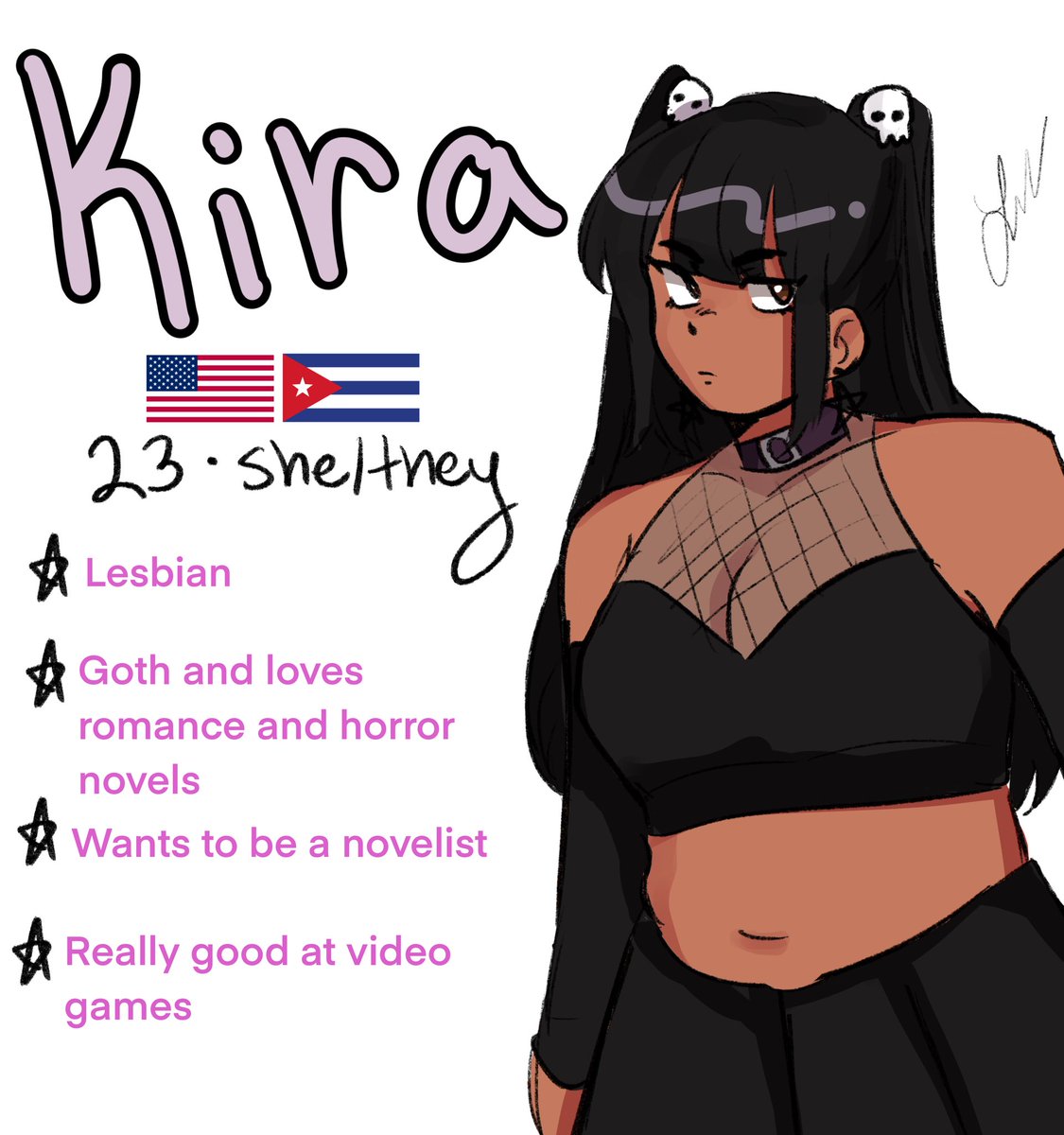 Kira and Melody are the second side couple. They are childhood friends who became estranged after highschool bc Melody moved away and transitioned. But now Melody is back in town but Kira doesn't know that Melody is her childhood friend and Melody doesn't know how to tell her