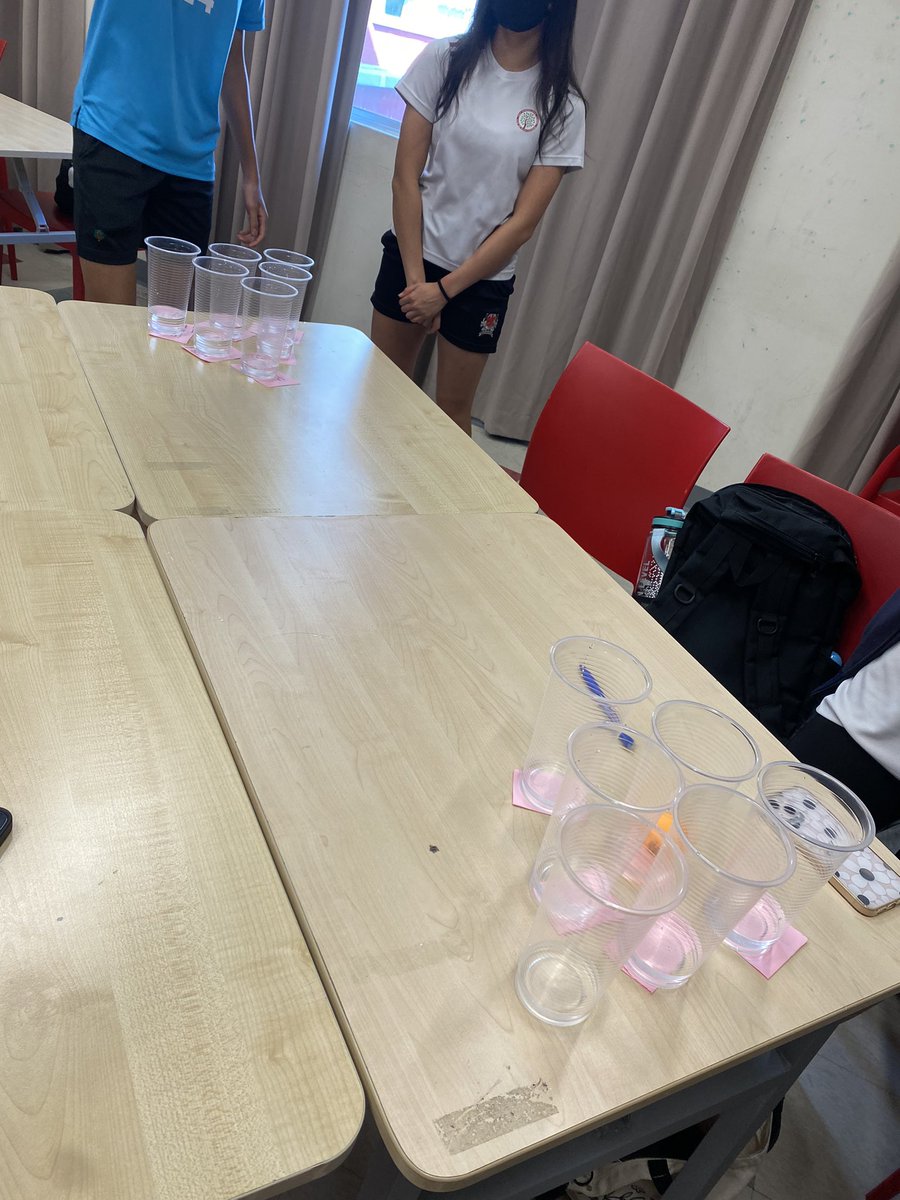 Year 11s made up their own difficult literature questions to compete in the English Revision Pong Tournament. Get the ball in, answer a question, and win your cup! Get it wrong, the other team keeps it. Well done Year 11 <a href="/HELPISKL/">HELP International School</a>
