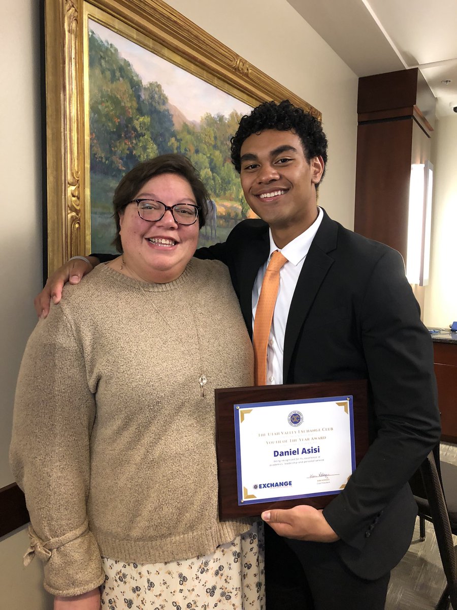 Ela Asisi (@elabela1) on Twitter photo We had a great night celebrating <a href="/AsisiDaniel/">Daniel_Asisi</a> and 13 other recipients of the Youth of the Year award! Thankful to the Utah Valley Exchange club and the work they do for our community. Proud of you son! We had a great night celebrating <a href="/AsisiDaniel/">Daniel_Asisi</a> and 13 other recipients of the Youth of the Year award! Thankful to the Utah Valley Exchange club and the work they do for our community. Proud of you son!