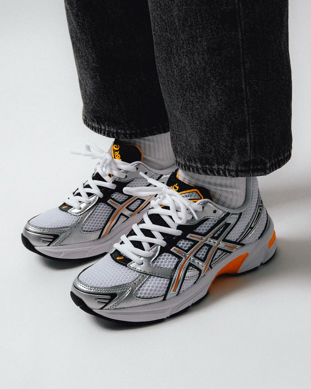asics gel 1130 white pure silver