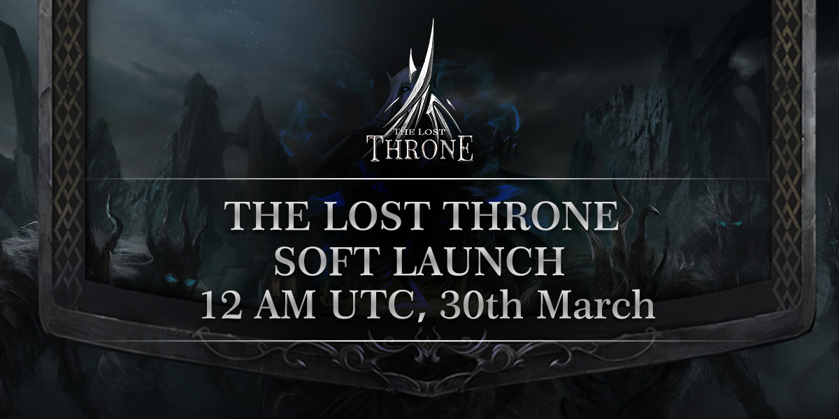The Lost Throne (@the_lost_throne) on Twitter photo Dear #TLT contenders
TLT soft-launch will launch at 12 AM, 30th March (UTC)
The #P2E will officially start, all the game data will be permanent onwards.
We'd like to say thank you to our partners <a href="/TheBinanceNFT/">Binance NFT</a> @Gate_Nft <a href="/LBank_Exchange/">LBank.com</a> <a href="/LibertyLand_LL/">LibertyLand</a> supporting our #NFT sale. Dear #TLT contenders
TLT soft-launch will launch at 12 AM, 30th March (UTC)
The #P2E will officially start, all the game data will be permanent onwards.
We'd like to say thank you to our partners <a href="/TheBinanceNFT/">Binance NFT</a> @Gate_Nft <a href="/LBank_Exchange/">LBank.com</a> <a href="/LibertyLand_LL/">LibertyLand</a> supporting our #NFT sale.