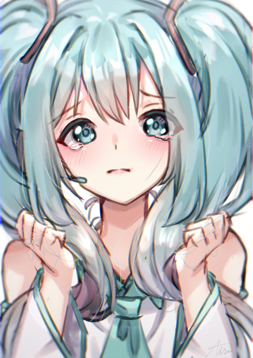 初音ミク 「 」|をあいすのイラスト