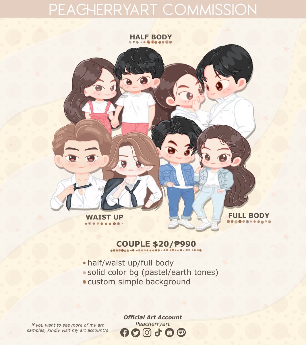 PeacherryArt's tweet photo. ✨COMMISSIONS OPEN✨

I updated my comm sheet and added chibi animal again ☺️ I hope you guys help me spread this post 🥺

likes, rts or any kind of support are highly appreciated 💛

#commissionsopen #commission #art  #opencommissions #opencommission #artph #artistsupport https://t.co/VQrYWRqPYW