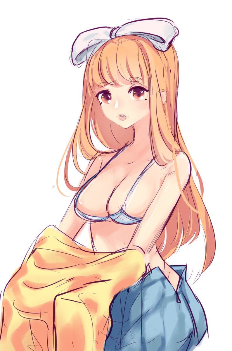 WittleBagel's tweet photo. I accidentally nerfed your boobas- but I do like how the skin turned out :3c
#CleaART @Cleaver_chanVT https://t.co/nK0obMKTGJ