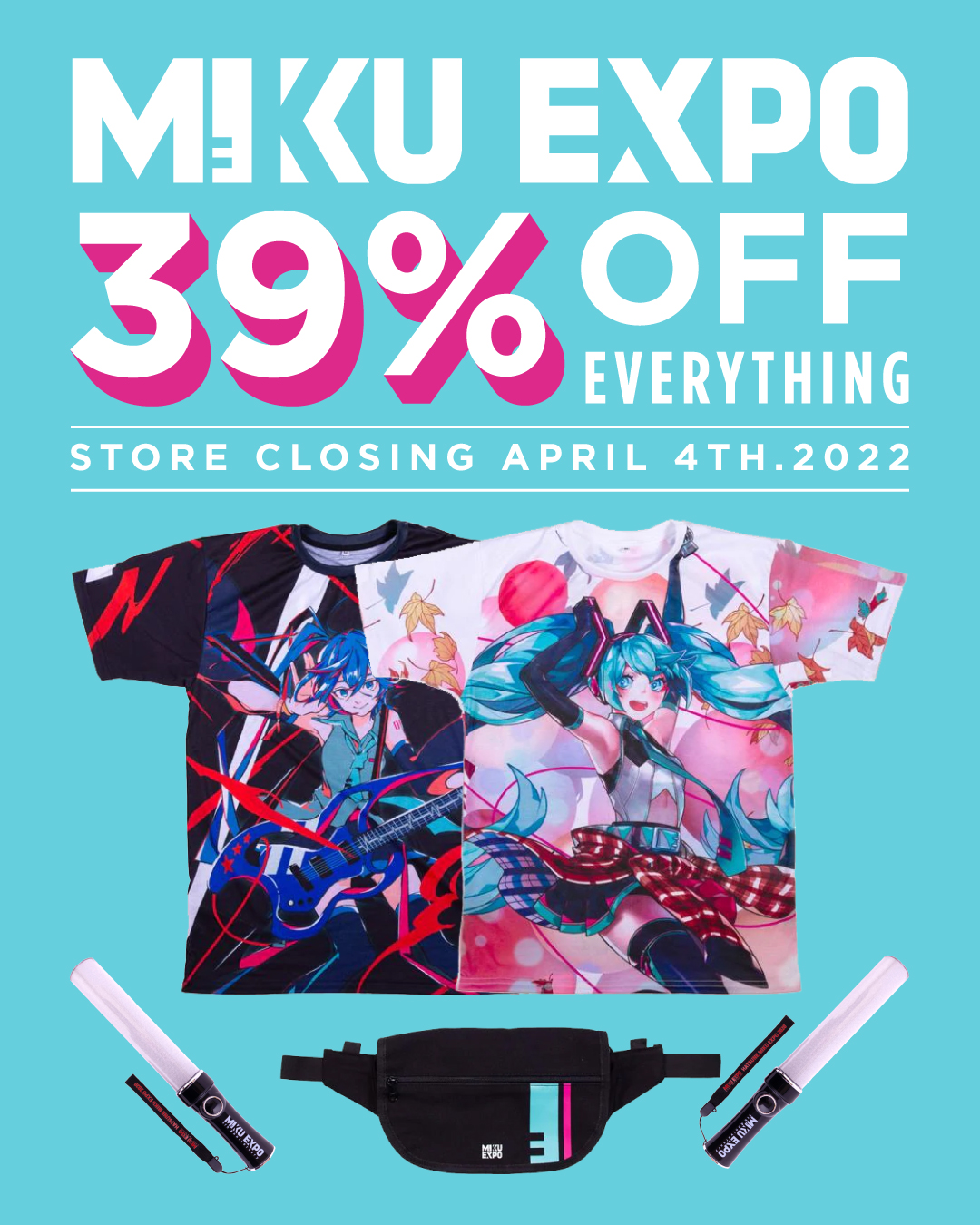 Hatsune Miku on Twitter "The MIKU EXPO tour merch USA store https//t