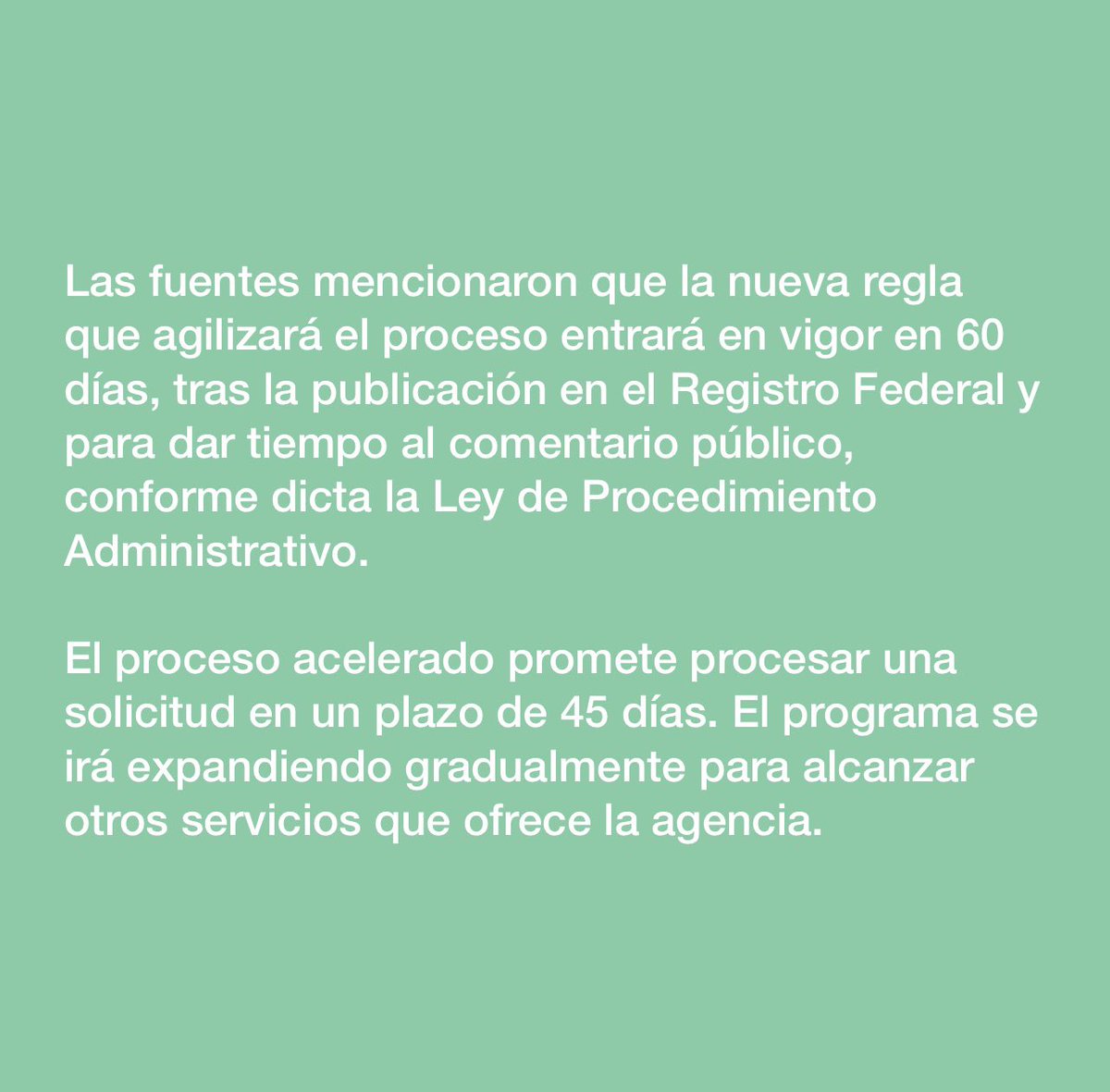 Gabrielaareval's tweet photo. Las nuevas medidas entrarán en vigencia 60 días luego de su publicación en el Registro Federal. https://t.co/EW1WRXPTEm