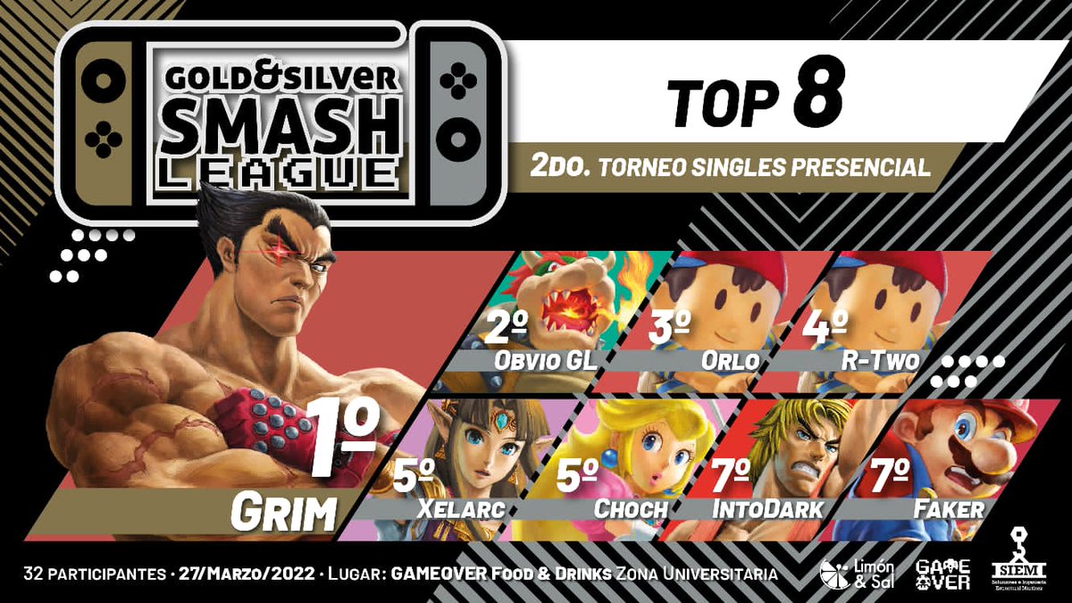 Sigue siendo el año de los 2 😅✌(Torneos presenciales). <a href="/smash_titans/">Smash Titans</a> @BlaZ3_esports