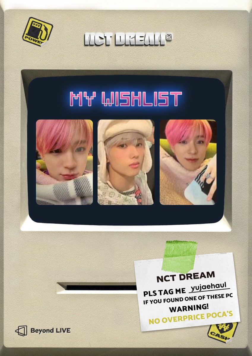 yujaehaul's tweet photo. wtb lfs ph | #yujaehaulwants 

jeno glitch version pc, jisung digipack ver. pc, jeno deluxe box pc

- onhand / stbo under FETA ok!
- flexi budget but no to op 
- dm me your offers! :))

t. nct dream glitch mode album u.s photocard sm global https://t.co/bcq2oiyGR0