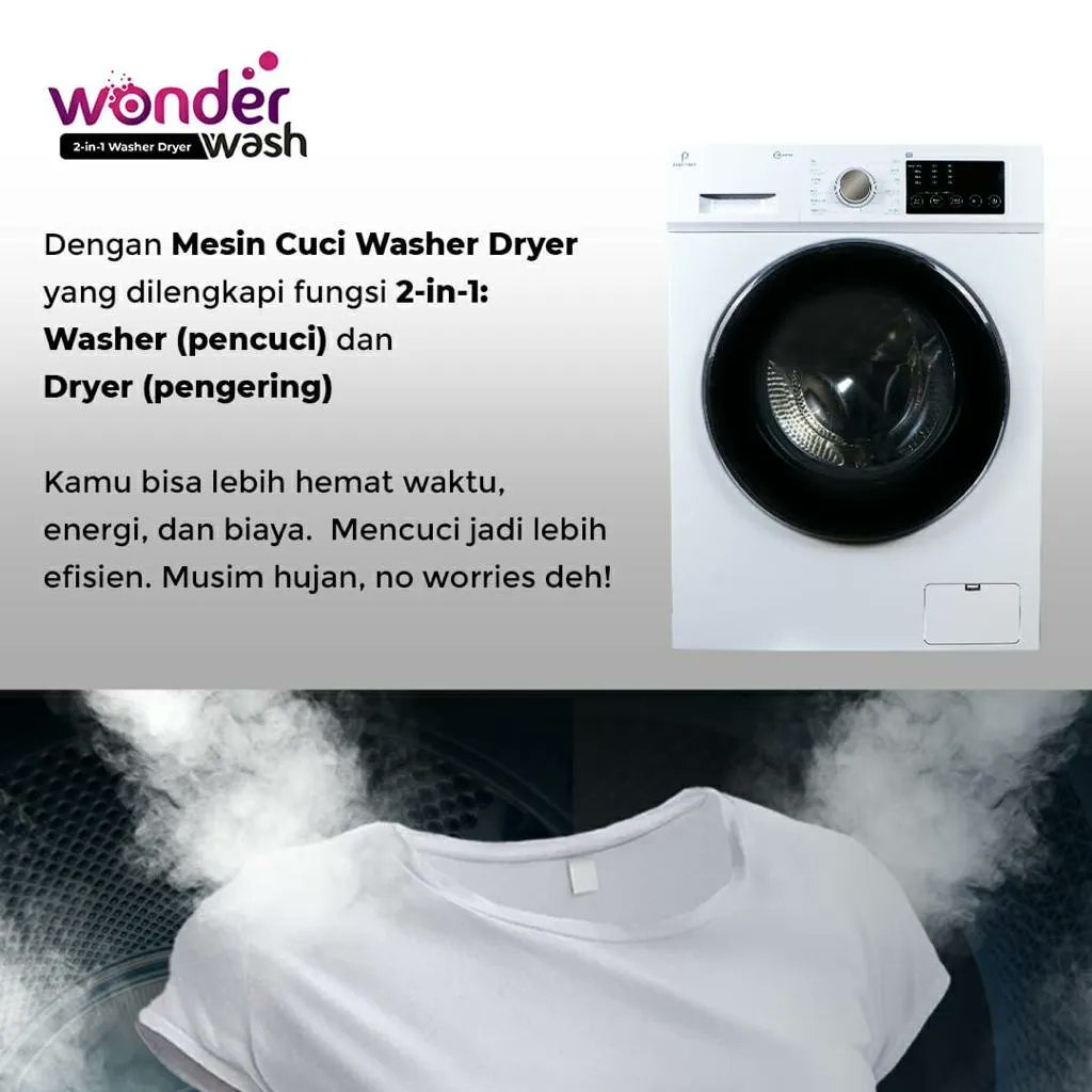 Lagi musim hujan cucian tidak kering? Pakaian bau dan harus cuci kembali?

Tenang, dengan adanya Mesin Cuci Washer Dryer yang tersedia di Polytron dapat membantu anda mempercepat proses pengeringan baju kalian!

#Polytron #Indonesia #PolytronHomes #LivingExperience #MesinCuci