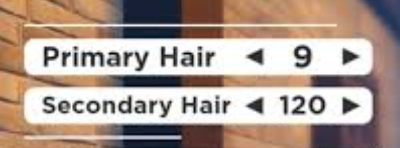 The_Eyesmith's tweet photo. We need to be able to choose a secondary hair and a fourth accessory, so the customization can go to the next level https://t.co/s7DvWbn3E8