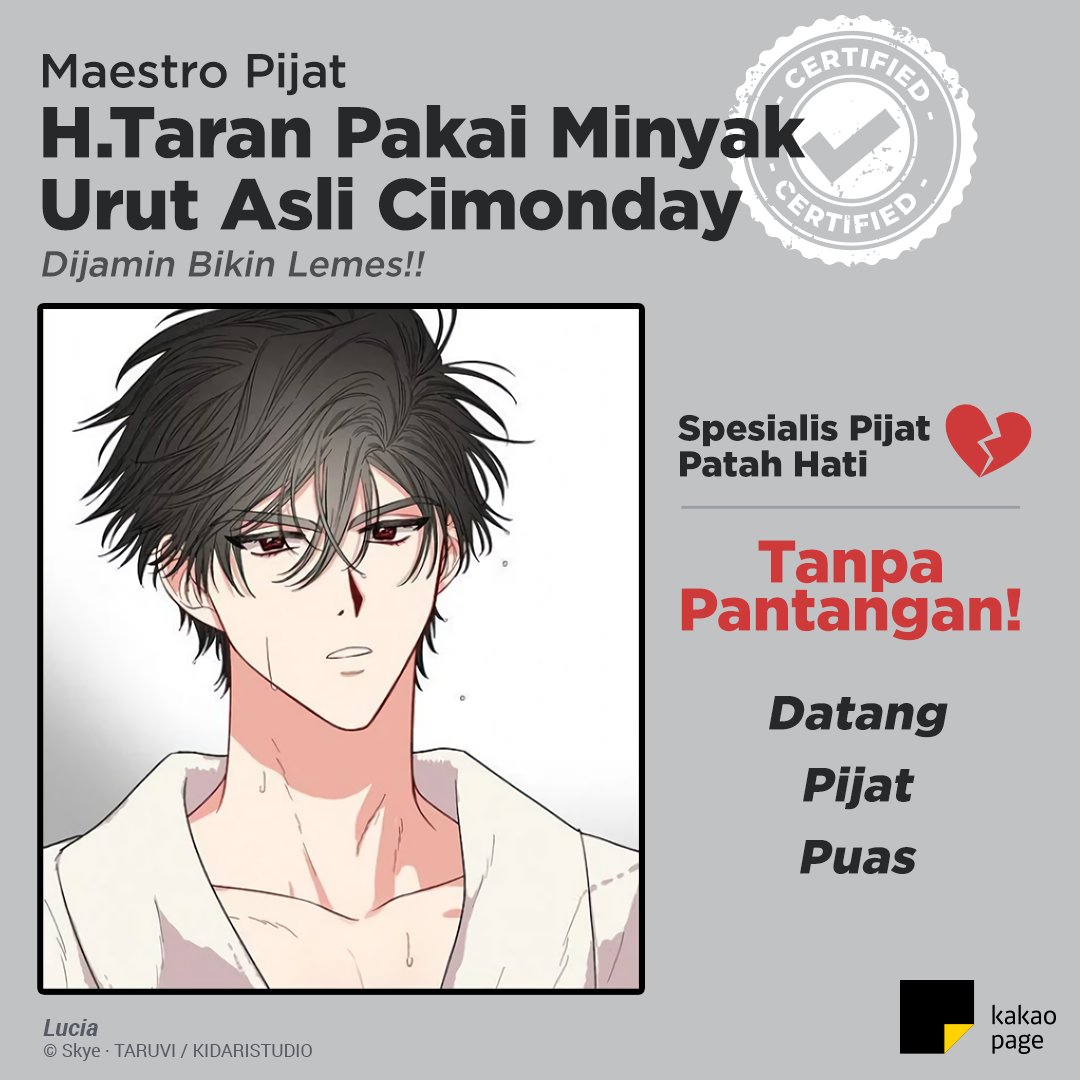 Yuk kita ‘healing’ ke H.Taran!

#kakaopage #kakaopageindo #webtoon #manhwa #manhwameme #meme #memekomik #komik #temukanceritamu